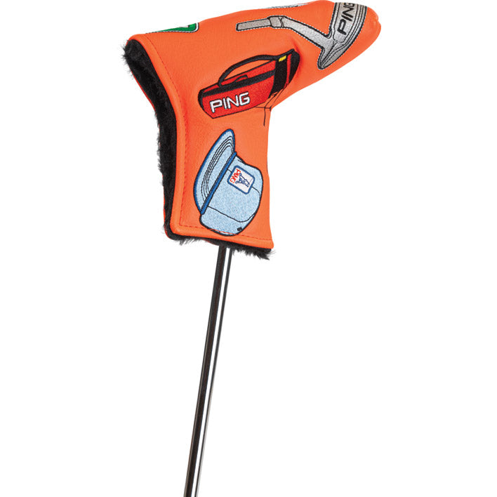 Ping Decal Blade Putter Headcover - Orange