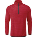 Ping Edison 1/2 Zip Mid-Layer Fleece - Cyber Red Marl