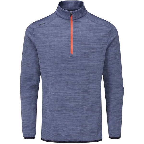 Ping Edison 1/2 Zip Mid-Layer Fleece - Greystone Marl