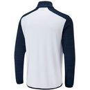 Ping Edison 1/2 Zip Mid-Layer Fleece - White/Oxford Blue Marl
