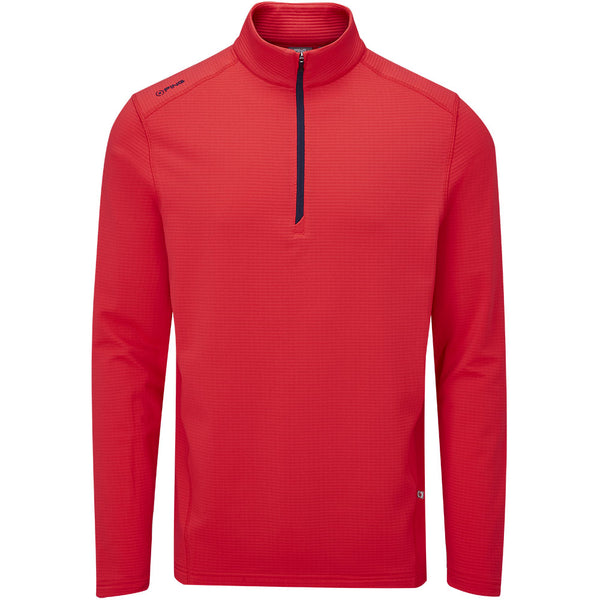 Ping Edwin 1/2 Zip Pullover - Poppy