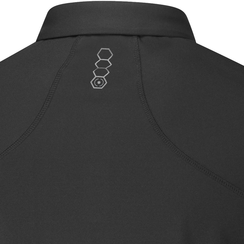 Ping Elemental Long Sleeved Polo Shirt - Black