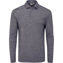 Ping Emmett Long Sleeve Polo Shirt - Charcoal Marl