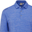 Ping Emmett Long Sleeve Polo Shirt - Classic Blue Marl