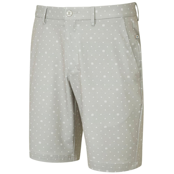 Ping Eye Mark Shorts - Dark Mineral/White