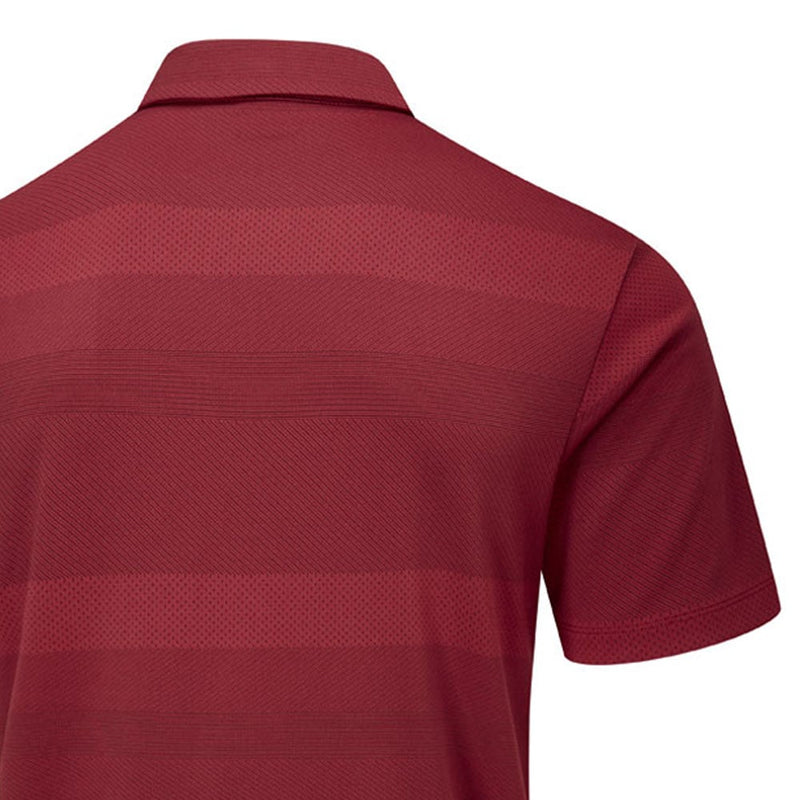 Ping Focus Polo Shirt - Firebrick Multi