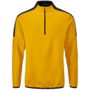 Ping Frankie 1/2 Zip Pullover - Gold/Black