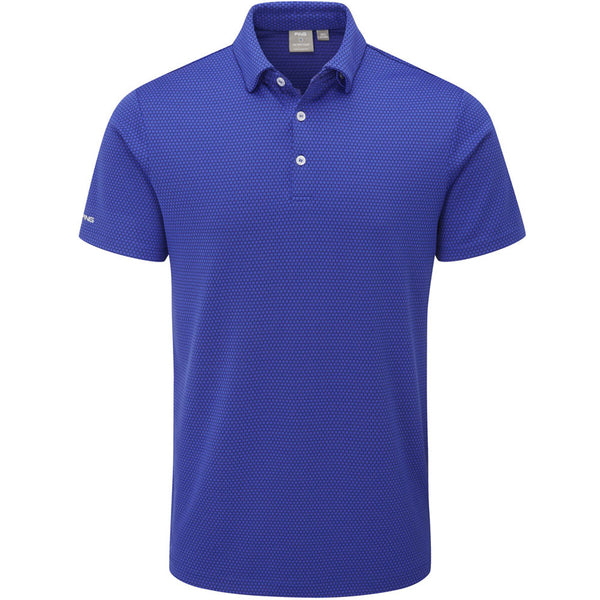 Ping Halcyon Polo Shirt - Blue Surf Multi