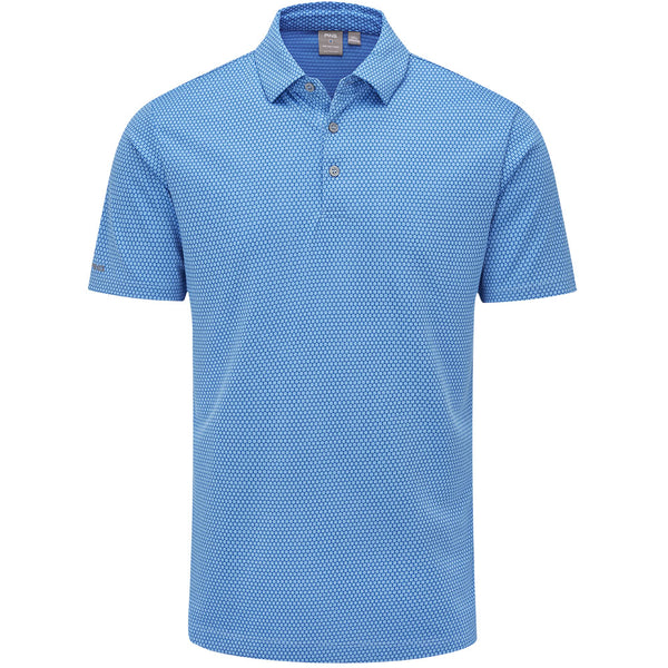 Ping Halcyon SensorCool Polo Shirt - Infinity Blue Multi