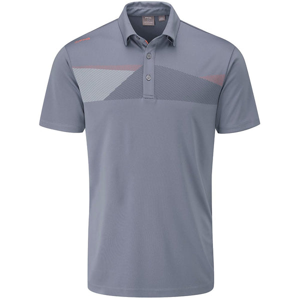 Ping Holten Polo Shirt - Greystone