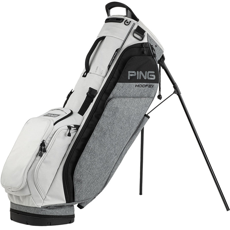 Ping Hoofer Stand Bag - Heather Grey/Platinum/Black