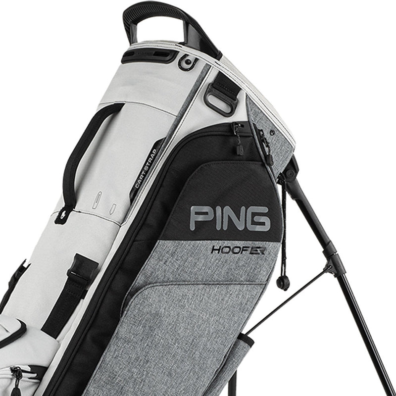 Ping Hoofer Stand Bag - Heather Grey/Platinum/Black