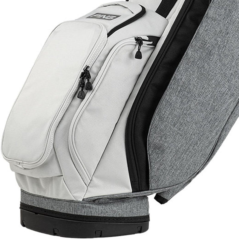 Ping Hoofer Stand Bag - Heather Grey/Platinum/Black