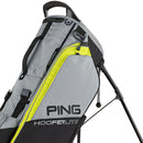 Ping Hoofer Lite Stand Bag - Black/Iron/Neon Yellow