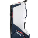 Ping Hoofer Lite Stand Bag - Navy/Platinum/Red
