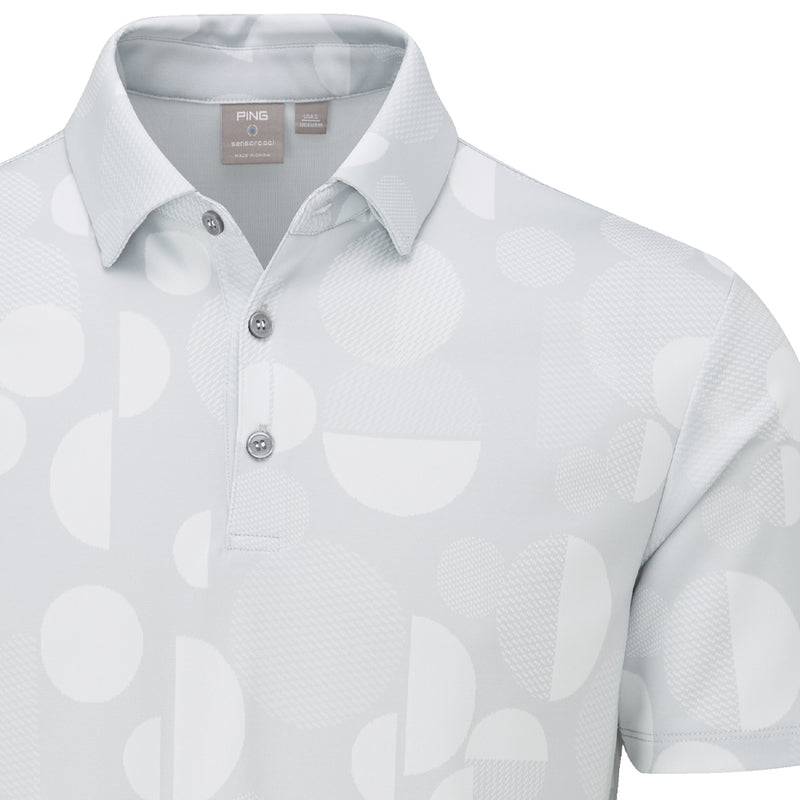 Ping Jay SensorCool Polo Shirt - Pearl Grey