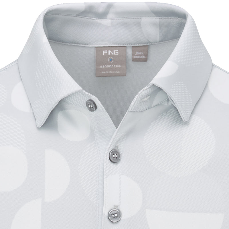 Ping Jay SensorCool Polo Shirt - Pearl Grey