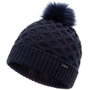 Ping Ladies Classic Knit Beanie Hat - Navy
