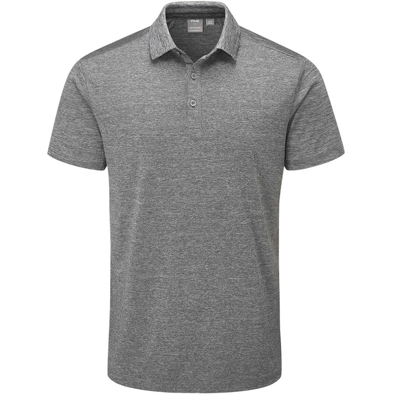 Ping Lindum Polo Shirt - Charcoal Marl