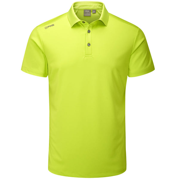 Ping Lindum Polo Shirt - Lime