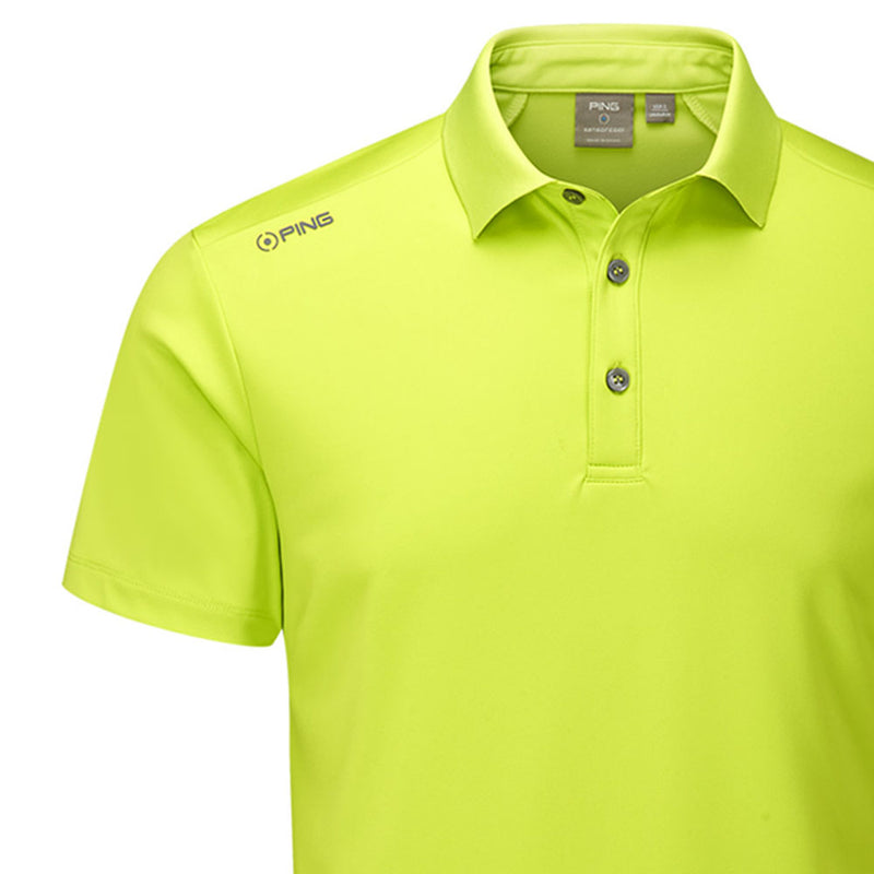 Ping Lindum Polo Shirt - Lime
