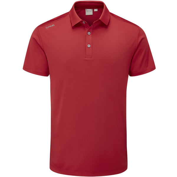 Ping Lindum Polo Shirt - Rich Red