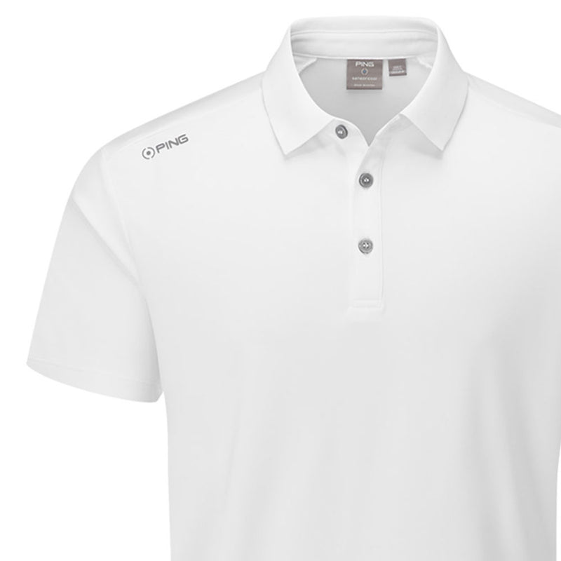 Ping Lindum Polo Shirt - White