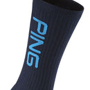Ping Logo SensorCool Socks (2 Pack) - Navy Multi