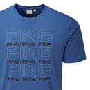 Ping Logo Tee Polo Shirt - Horizon