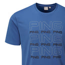 Ping Logo Tee Polo Shirt - Horizon