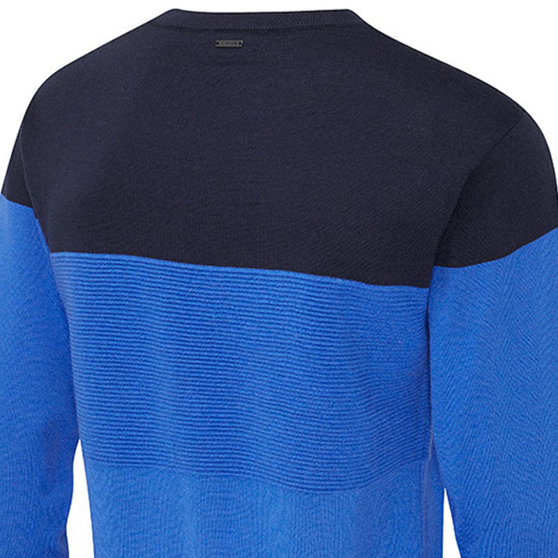 Ping Lucas V-Neck Sweater - Delph Blue/Navy