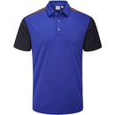 Ping Malvern Polo Shirt - Blue Surf/Navy