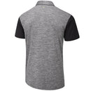 Ping Malvern Polo Shirt - Charcoal Marl/Black