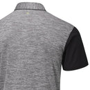 Ping Malvern Polo Shirt - Charcoal Marl/Black