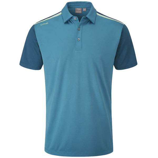 Ping Malvern Polo Shirt - Scuba Blue/Deep Atlantic