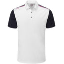 Ping Malvern Polo Shirt - White/Navy