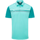 Ping Morten SensorCool Polo Shirt - Aquarius/Everglade