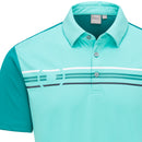 Ping Morten SensorCool Polo Shirt - Aquarius/Everglade