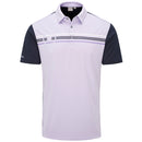 Ping Morten SensorCool Polo Shirt - Cool Lilac/Navy