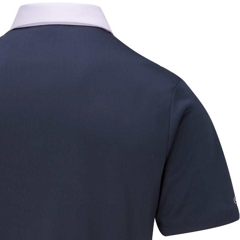 Ping Morten SensorCool Polo Shirt - Cool Lilac/Navy