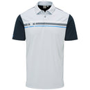 Ping Morten SensorCool Polo Shirt - Pearl Grey/Navy