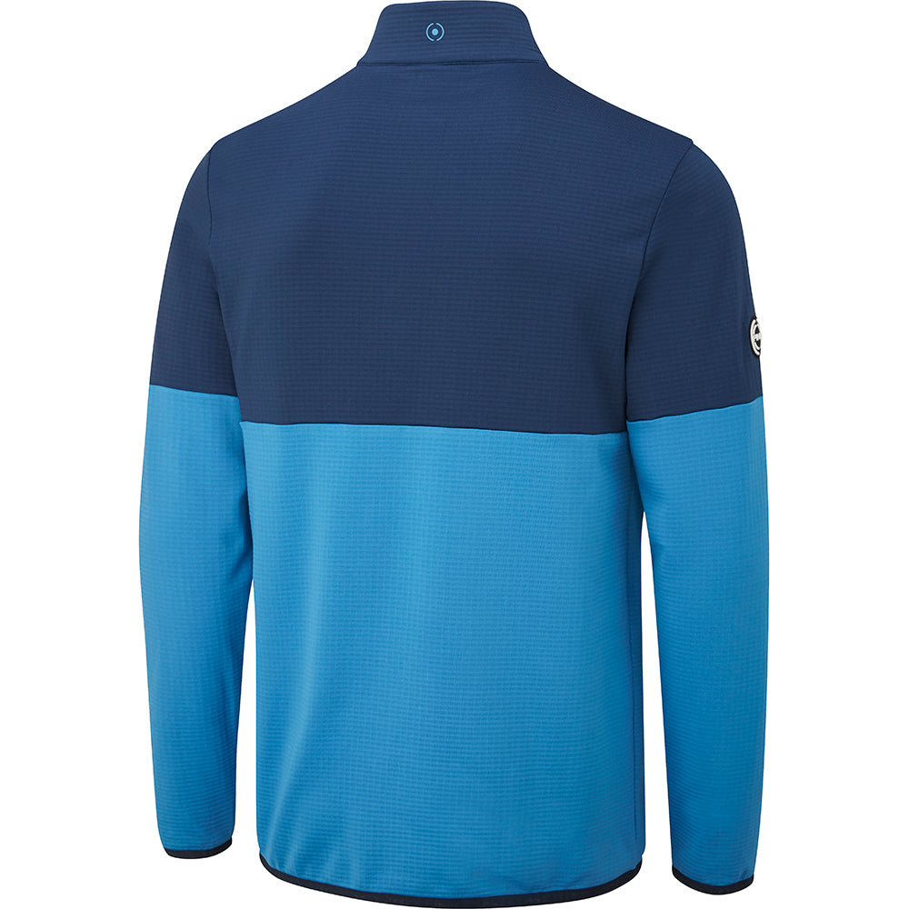 Ping Nexus 1 4 Zip SensorWarm Pullover Danube Oxford Blue