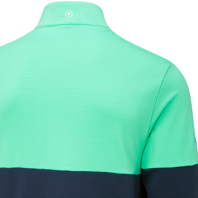 Ping Nexus 1/4 Zip SensorWarm Pullover - Oxford Blue/Aquarius