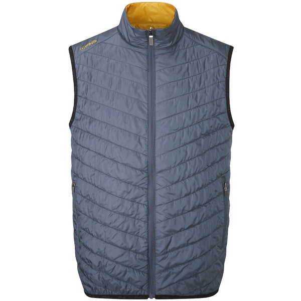 Ping Norse S4 Reversible Vest - Stormcloud/Gold