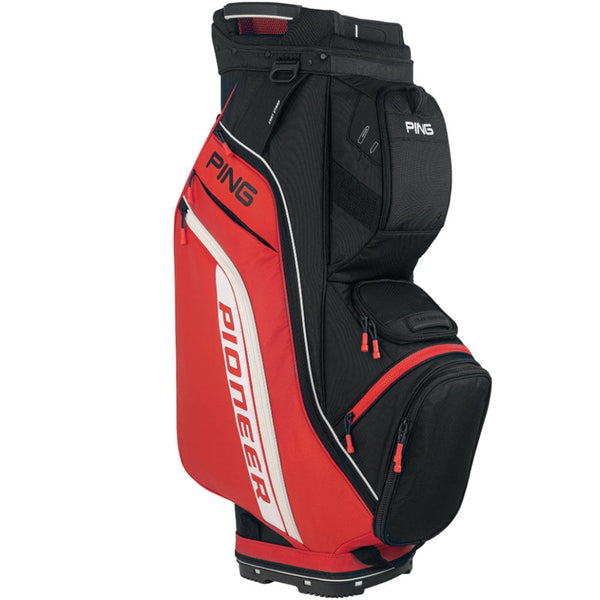 Ping Pioneer Cart Bag - Red/Black