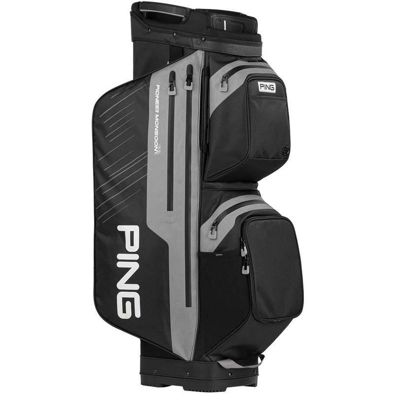 Ping Pioneer Monsoon 231 Cart Bag - Black/Iron