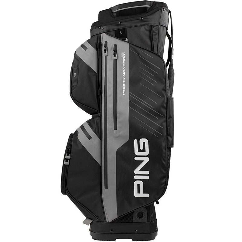 Ping Pioneer Monsoon 231 Cart Bag - Black/Iron