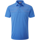 Ping Portman Polo Shirt - French Blue/North Sea