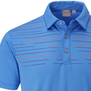 Ping Portman Polo Shirt - French Blue/North Sea