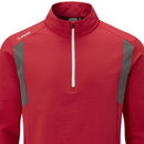 Ping Power 1/2 Zip Sweater - Firebrick